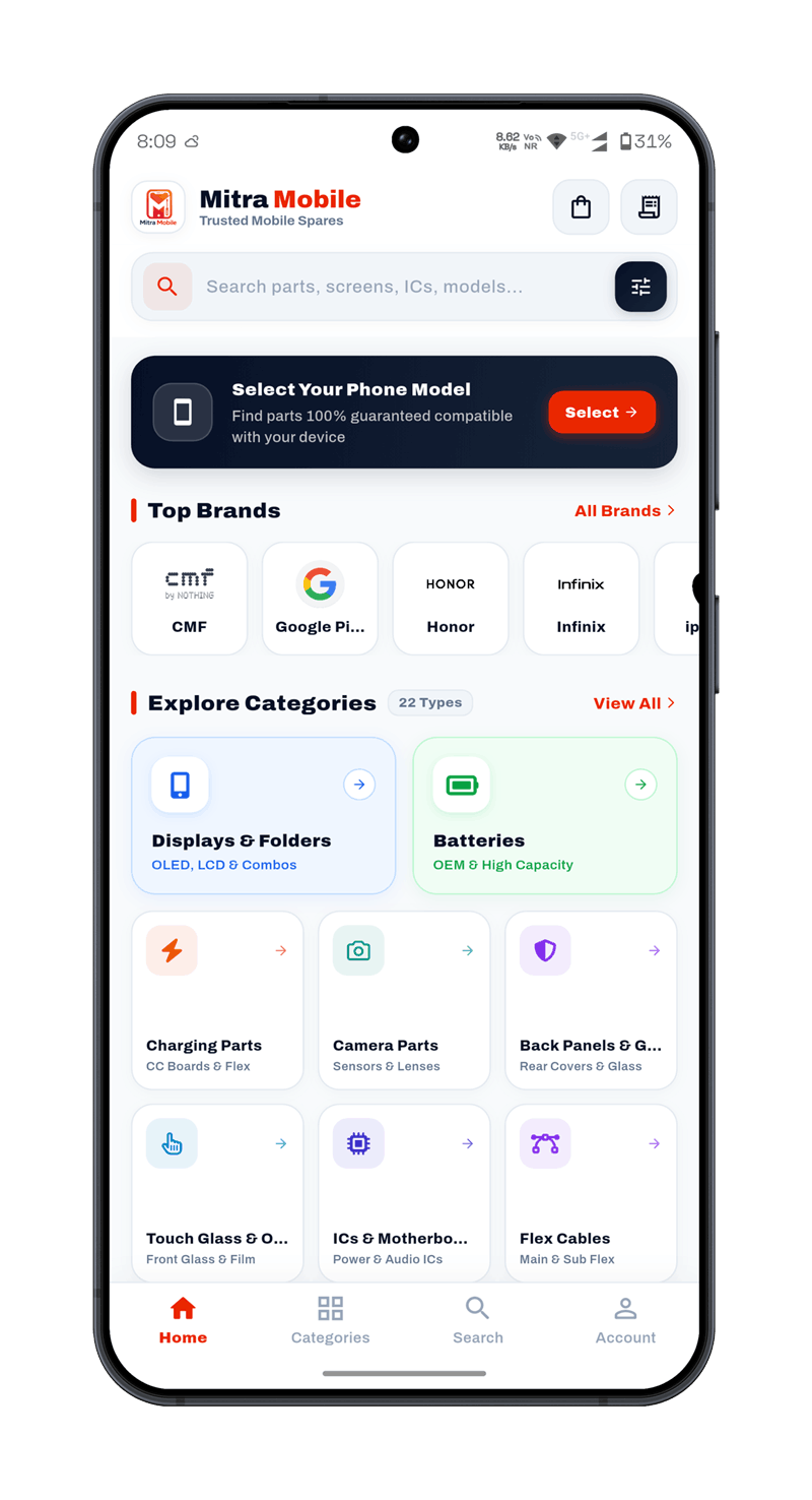 Mitra Mobile App Screen 2